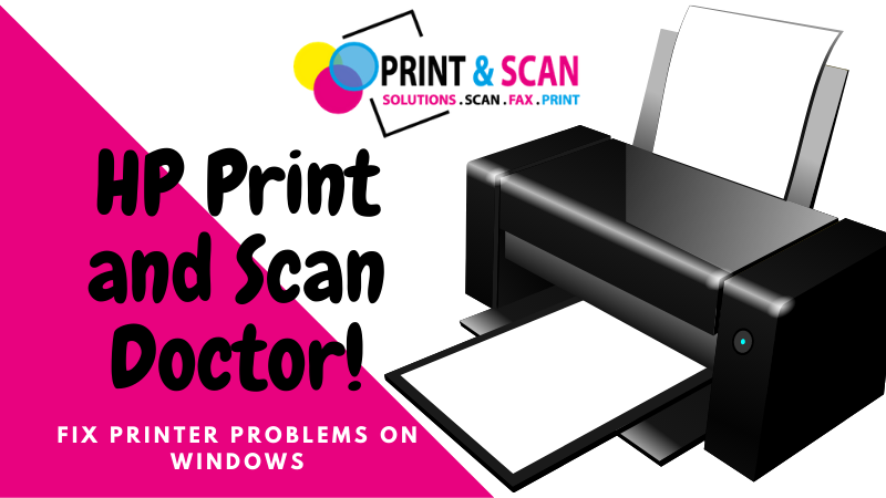 hp print and scan doctor has stopped working